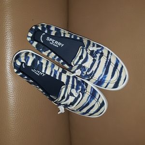 SPERRY LOUNGE AWAY 2 TIE DYE NAVY